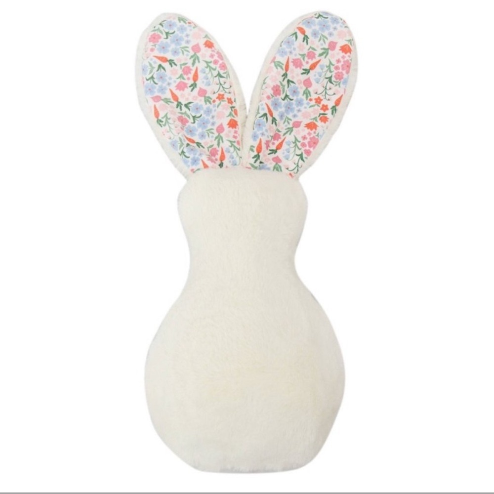 New Target Bullseye Playground Easter Spring Bunny Shaped Pillow